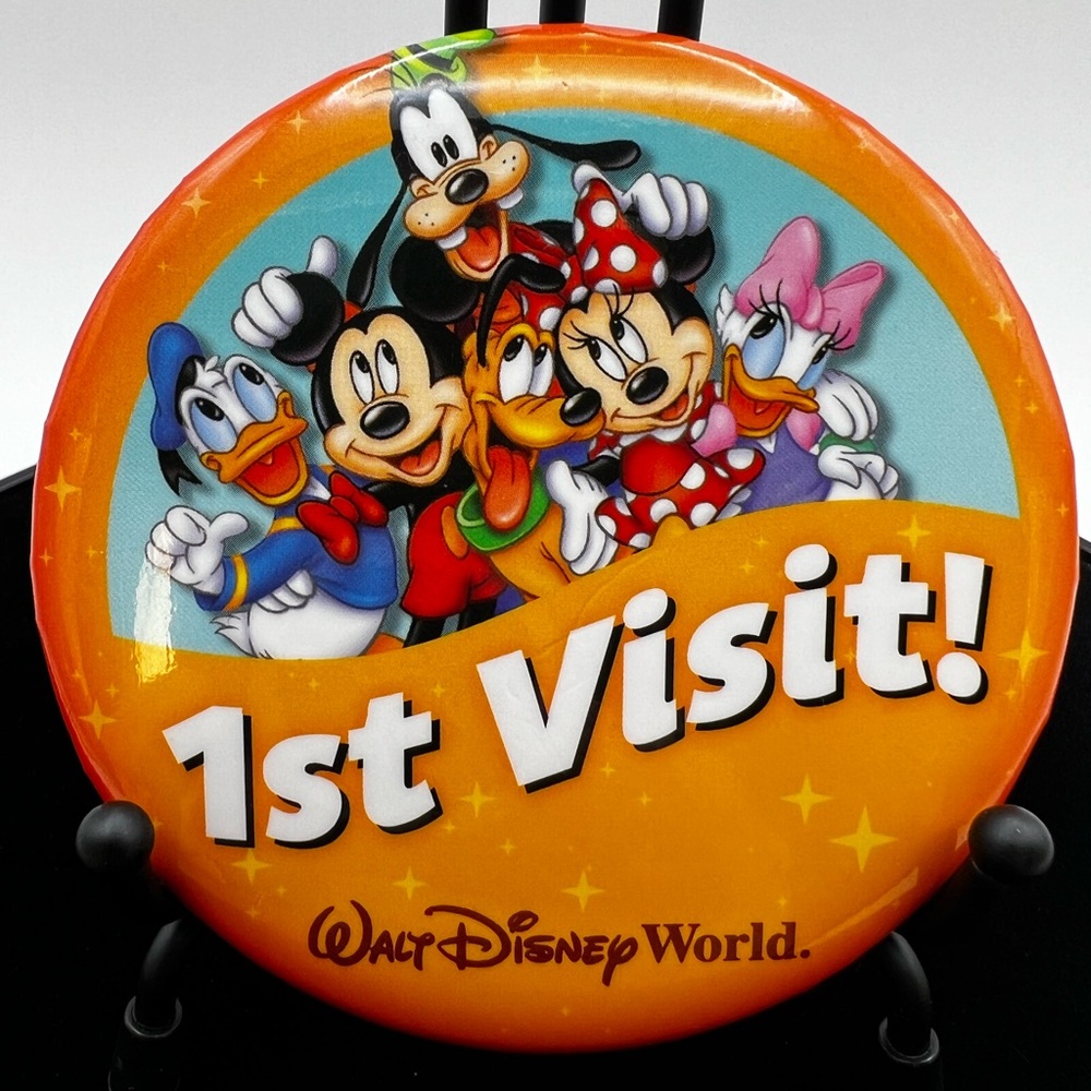 Walt Disney World 1st Visit Parks Button